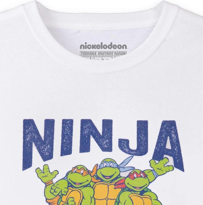 Immagine prodotto Teenage Mutant NT Maglietta a maniche corte Uomo 1984 Collegiate (L)