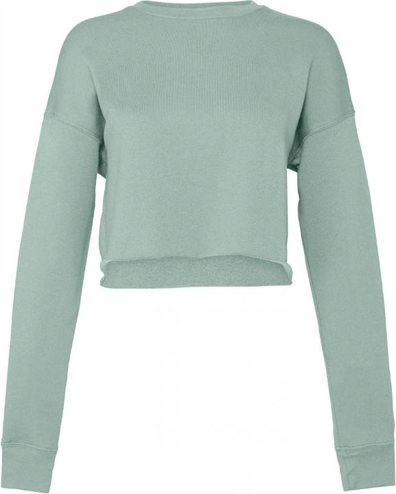 Bella Canvas Women's Crop Crew Fleece