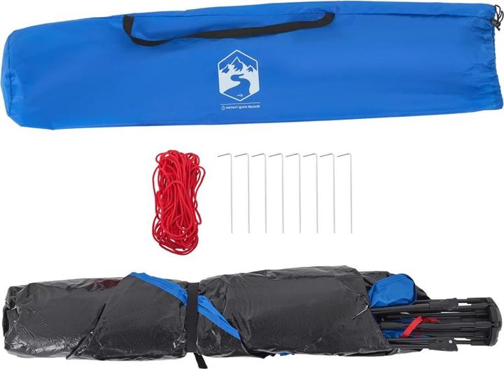 Produktbild VidaXL Strandzelt 3 Personen Quick Release Wasserdicht (Strandzelt + Strandmuschel, 2.45 kg, 3 Personen)