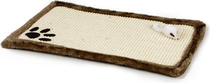 Produktbild Beeztees Bz Kratzmatte M. Plueschrand S (Braun Beige)