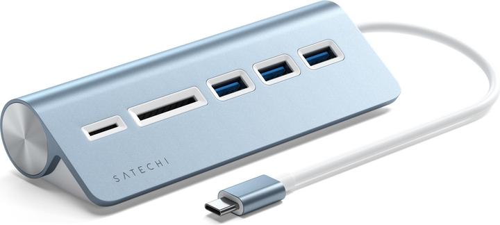 Actual product image Satechi USB-C Aluminium Hub (USB-C, 5 Ports)