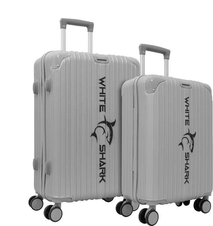 Produktbild White Shark Shark GUARDIAN - BUNDLE 20" + 24", 2in 1 Trolley Cases, Silver