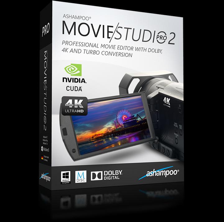 Produktbild Ashampoo Movie Studio Pro 2 (1 User, unbegrenzt)