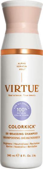 Virtue Labs COLORKICK De-Brassing Shampoo (240 ml, Flüssiges Shampoo)