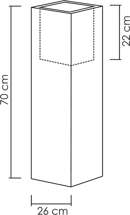 Produktbild Scheurich C-Cube High (26 cm)