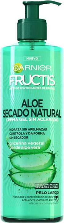 Actual product image Garnier FRUCTIS ALOE SECADO NATURAL crema gel sin aclarado 400 ml (400 ml, Liquid shampoo)