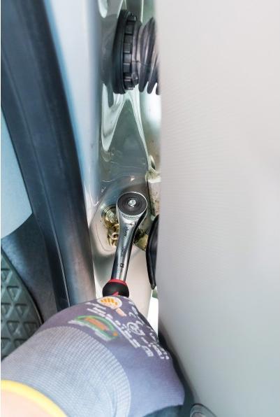 Actual product image Vigor 360 Turn handle reversible ratchet 6.3 mm = 1⁄4 V5436 ∙ Square solid 6 (1/4")