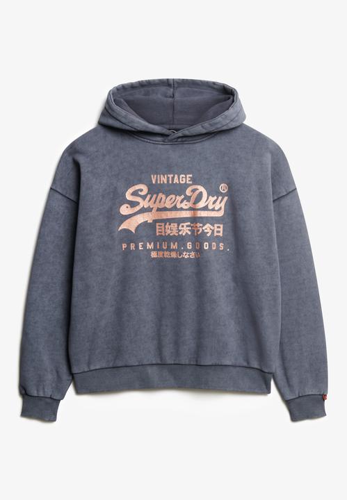 Actual product image Superdry Vl Metallic Relaxed Hood (8)