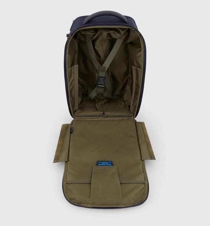 Image du produit Piquadro Lettre - sac à dos à roulettes à 2 roulettes (20 l, Bagage à main (jusqu'à 50l))
