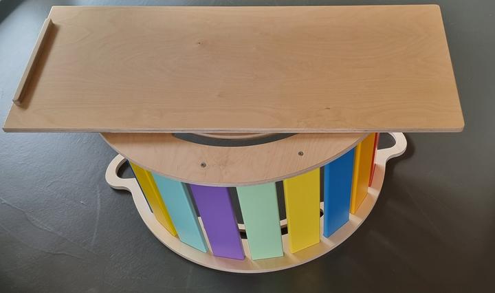 Produktbild Montessori Swing + Slide/Table / Schaukel + Rutsche/Brett - ® sport&gym