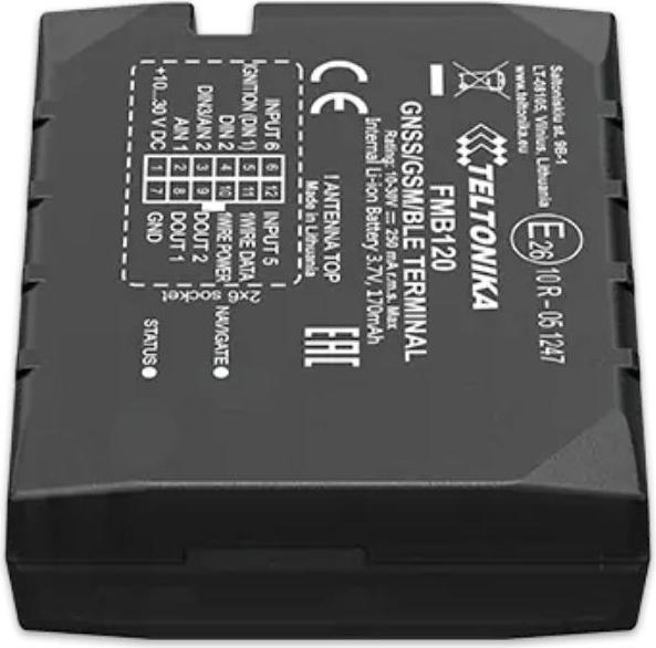 Image du produit Teltonika FMB120 - Tracker GNSS/GSM/Bluetooth