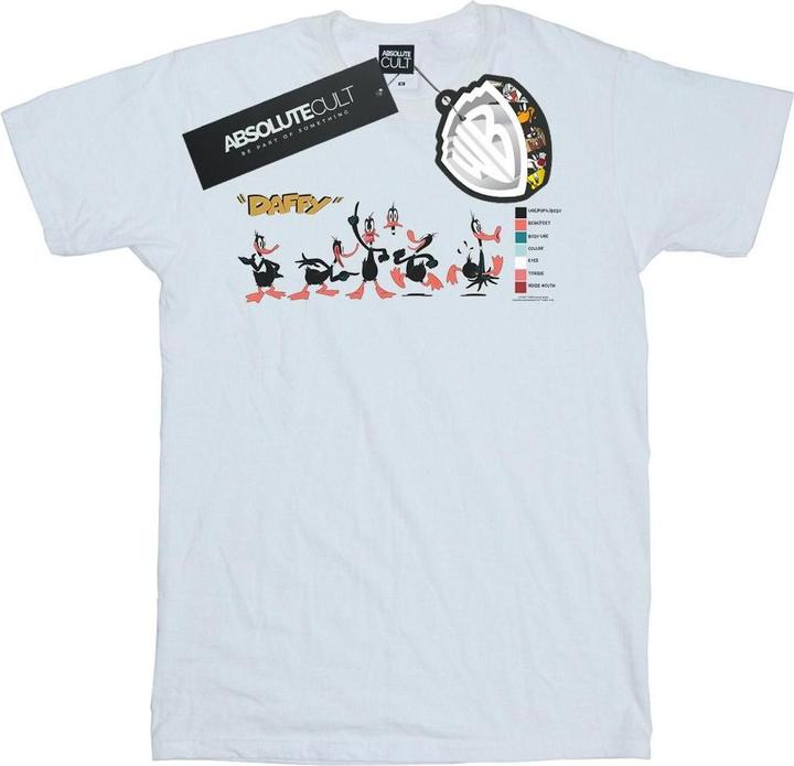 Produktbild Looney Tunes Daffy Duck Colour Code TShirt (4XL)