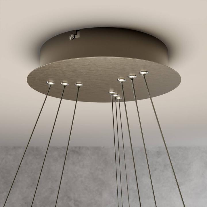 Immagine prodotto Lucande Lampada a sospensione Ezana in nichel (2300 lm)