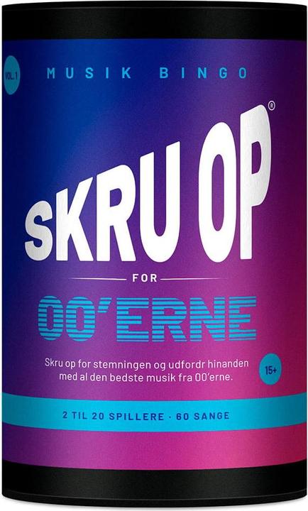 Immagine prodotto SMSCS Games Aps Skru op - Skru op for 00'erne (Skru op for 00'erne, Vol. 1)