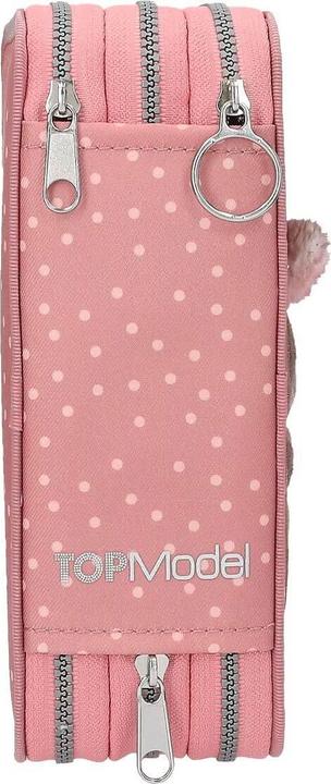 Produktbild Top Model Topmodel - TOPModel Triple Pencil Case JUICY - Dusky Pink with Orange Dots (413323)
