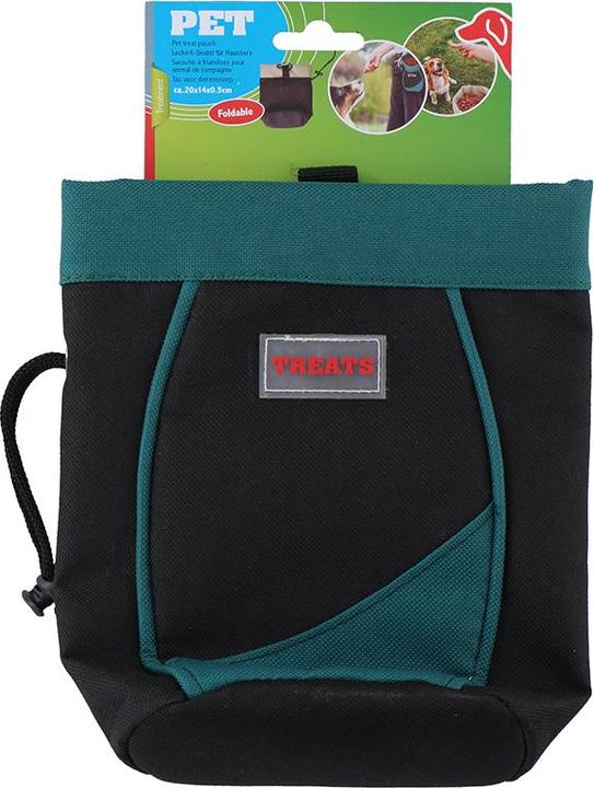 Granna Leckerli-Beutel für Haustiere, zusammenklappbarer Leckerli-Beutel für Haustiere (blau) (Agility)