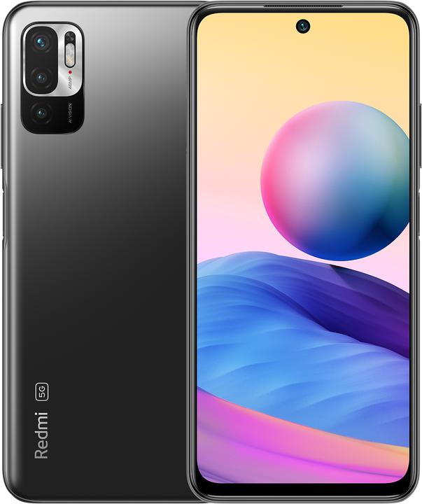 Xiaomi Redmi Note 10 (128 GB, Graphite gray, 6.50", Hybrid Dual SIM, 48 Mpx, 5G)
