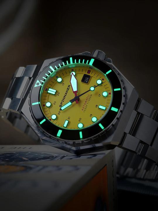 Immagine prodotto Spinnaker SP-5081-II Orologio da uomo automatico Dumas 44mm 30ATM (Orologio sub, 44 mm)