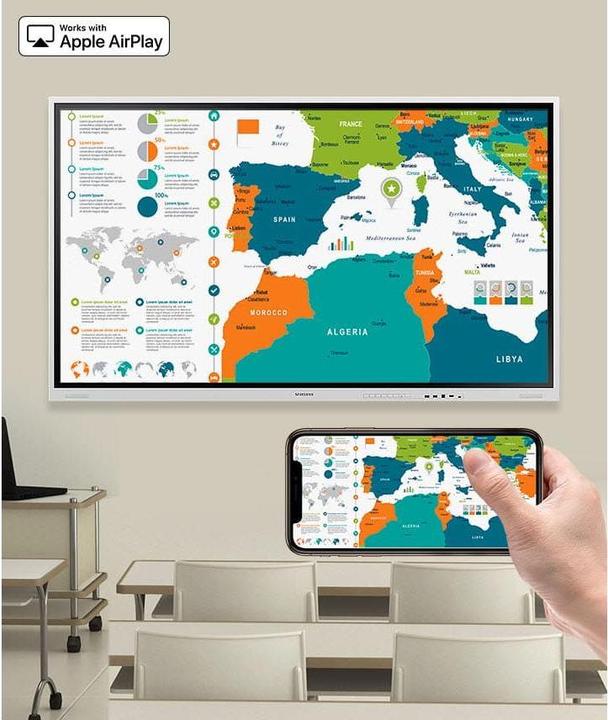 Image du produit Samsung Flip 4 Pro WM85B (3840 x 2160 pixels, 85")