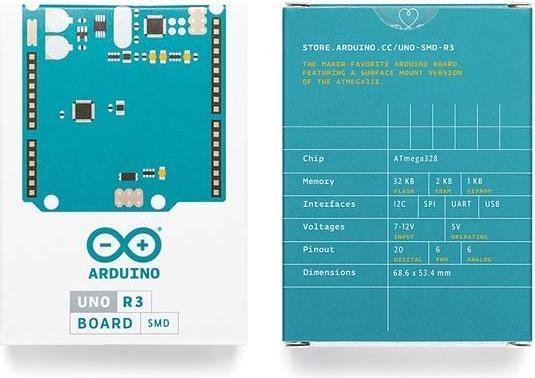 Actual product image Arduino Uno Rev3 SMD