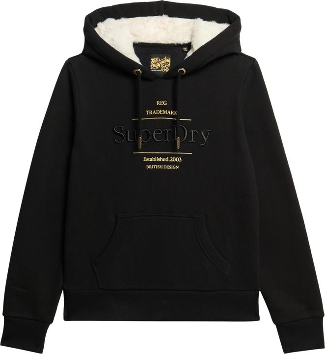 Produktbild Superdry hoodie damen luxe metallic logo (XS)