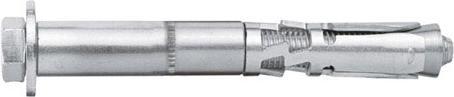 Produktbild Spit Befestigung 050673 Triga Z V6-10/5 Sicherheitsanker Verzinkt 100 Stk. (100 Stk.)