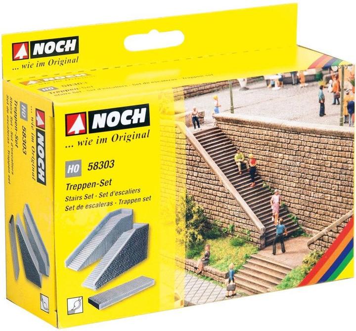 Produktbild Noch 0058303 H0 Treppen