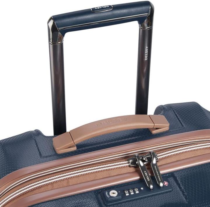 Immagine prodotto Delsey Tropez Slim -matkalaukku, sininen (40 l, Bagaglio a mano (fino a 50 litri))