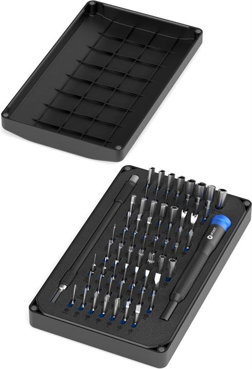 Image du produit iFixit Maco Precision Bit Set (1, 2, PH00, TR6, 0,9 mm, TR9, T3, P6, TR8, PH2, 5,5 mm, Y0, 1.5mm, 0,7 mm, 1,3 mm, PH1, P5, T TR 20, PH0000, T2, PH0, 3 mm, Y 000, 5 mm, Y 1, T TR 25, J 1, Y 00, 2,5 mm, 1mm, J 000, 3,5 mm, 4,5 mm, T TR 15, 2 mm, T5, J 00, TR7, T TR 10, J 0, T4, P2, 4 mm)