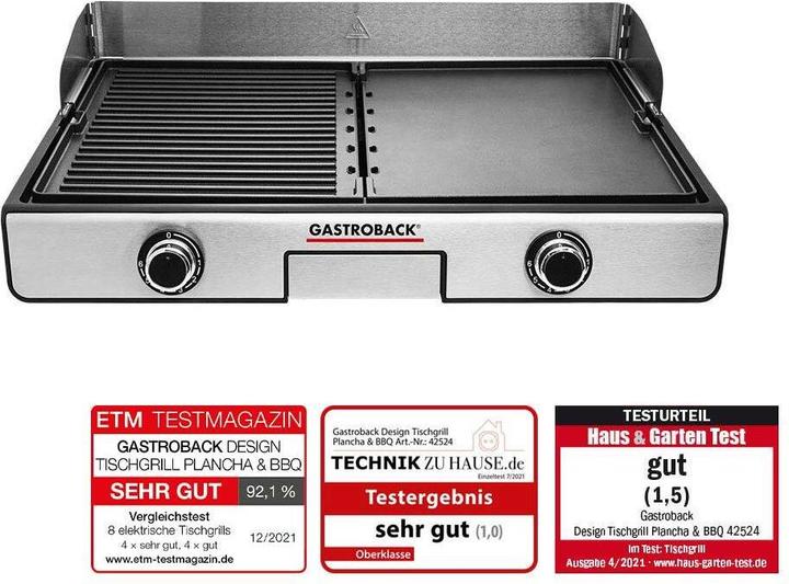 Image du produit Gastroback Plancha
