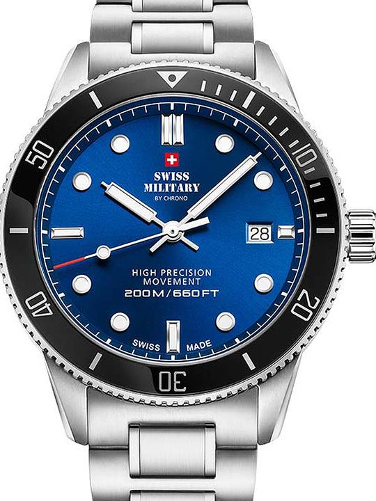 Swiss Military Quartz (Taucheruhr, 42 mm)