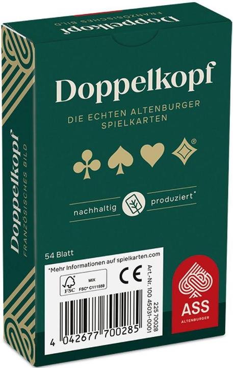 Actual product image ASS Altenburg ASS Altenburger:FSC Doppelkopf, french (German)