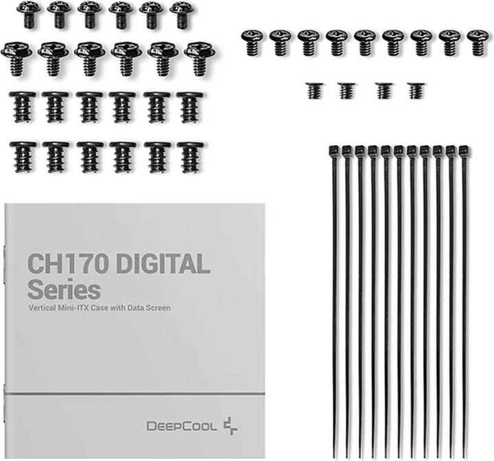 Actual product image Deepcool CH170 DIGITAL (Mini-ITX)