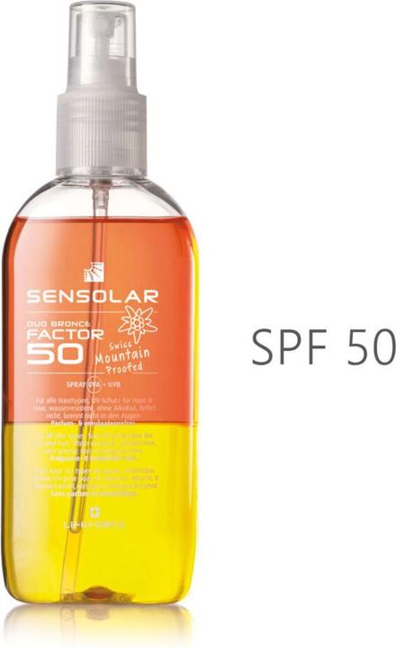 Immagine prodotto Sensolar Protezione solare (Spray solare, SPF 50, 50 ml, 65 g)