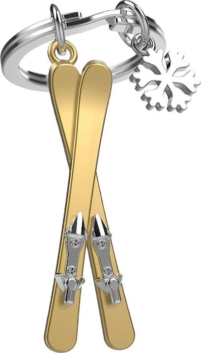 Actual product image MTM Keyring Ski Snowflake