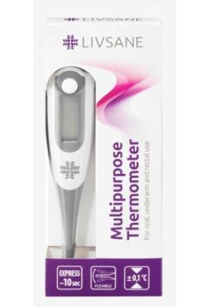 Produktbild Livsane Multifunktions-Thermometer (Rektal, Achselhöhle, Mund)