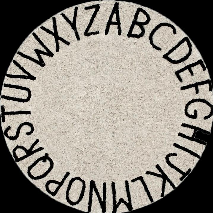 Produktbild Lorena Canals Round ABC (150 x 150 cm)