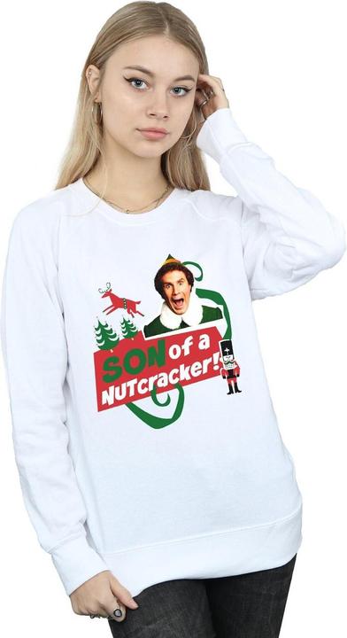 Actual product image Elf Womens/Ladies Son Of A Nutcracker Sweatshirt (L)