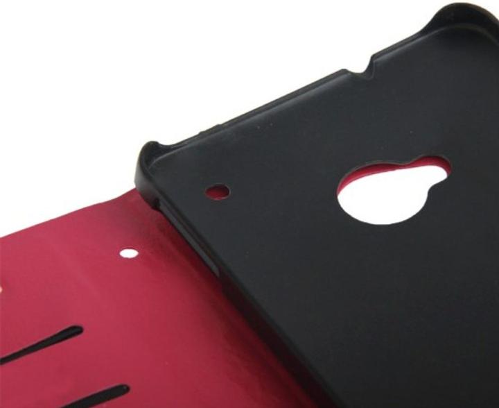 Produktbild König Design Handyhülle für Handy HTC One M7 pink (HTC One M7)