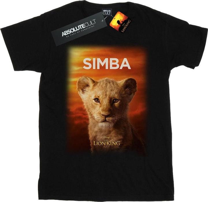 Disney The Lion King Movie Baby Simba Poster TShirt (S)