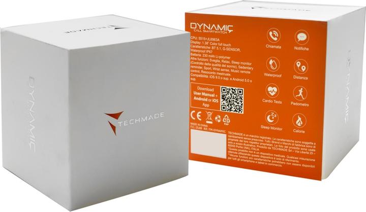 Produktbild Techmade Smart Watch Dynamic White