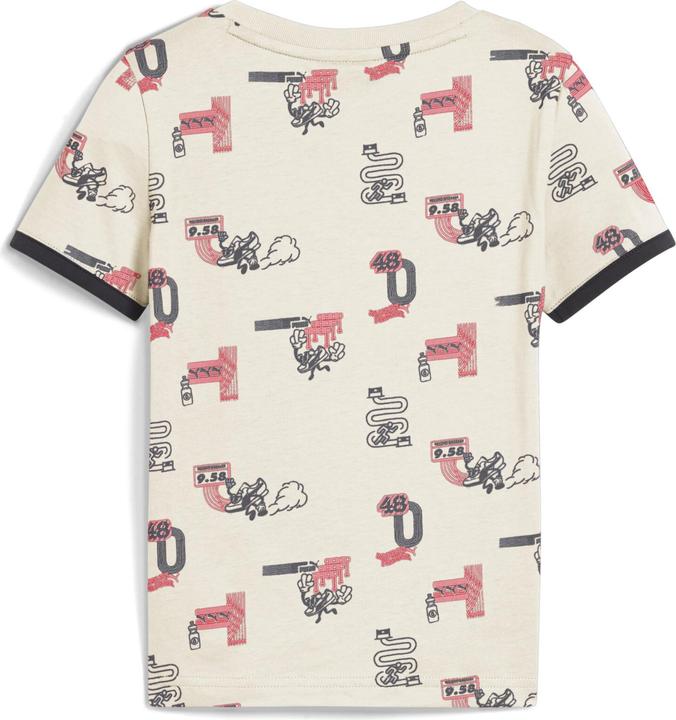 Actual product image Puma Little Runners Aop Tee Ps (116)