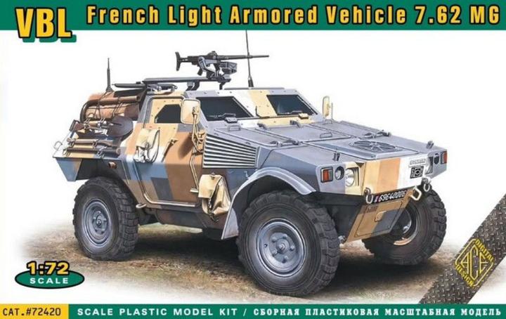 Immagine prodotto Ace VBL Veicolo blindato leggero francese 7.62MG