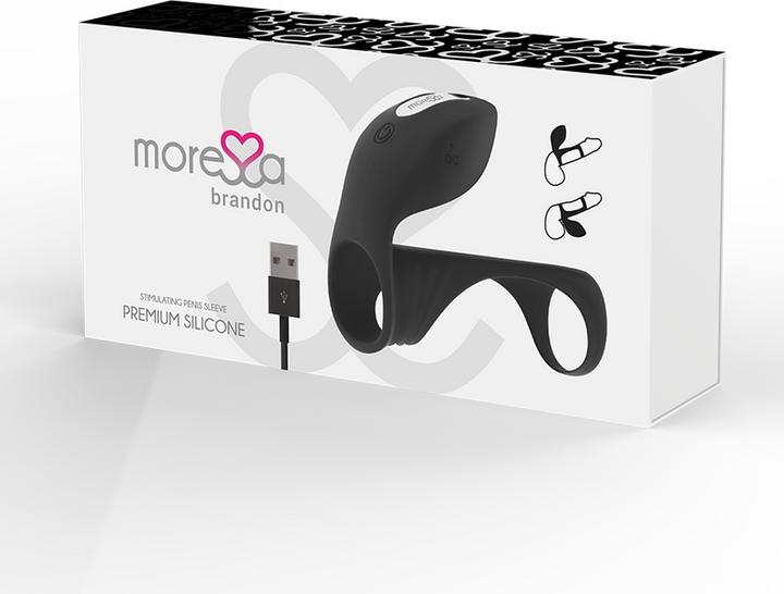 Actual product image Moressa Brandon Vibrating Ring And Penis Hole (3 cm)