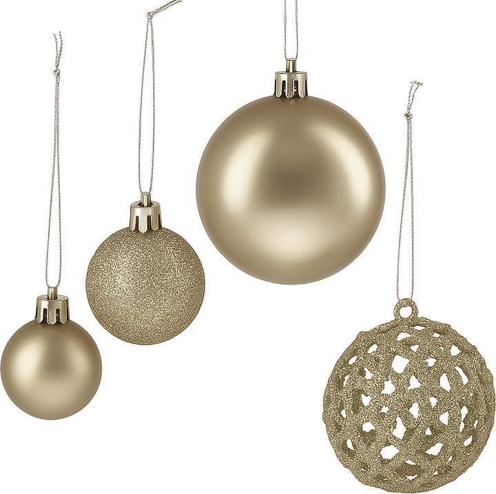 Actual product image Relaxdays christmas baubles (50 -part)