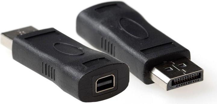 Actual product image Conversion adapter DisplayPort male to Mini DisplayPort female. Type: Adapter Mini dp female (Mini DP, 6 cm)