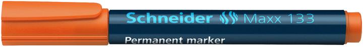 Image du produit Schneider Marqueur permanent Maxx 133, 1+4 mm, orange (Orange, 4 mm, 1 x)