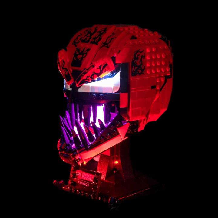 Actual product image Light my bricks LED Light Set for LEGO Marvel Spiderman Carnage