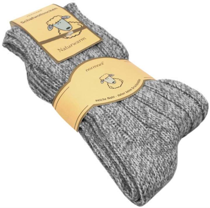 Produktbild Normani 2 Paar Norwegersocken aus Schafwolle (2er Pack, 35 - 38)