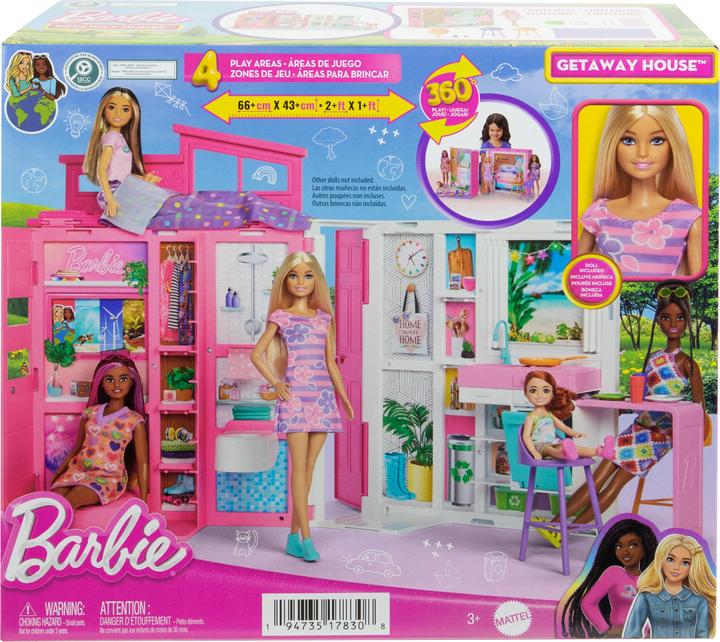 Actual product image Barbie Holiday home playset